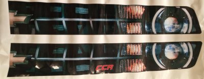 Decal front grill Camaro G5