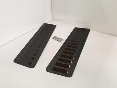 Hood Louvers for remov,heat/2pc